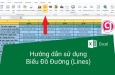 Cách vẽ biểu đồ đường trong Excel (Lines) để trực quan hóa dữ liệu